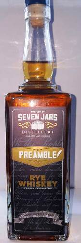 Seven Jars Preamble Rye Whiskey - NC ABCC
