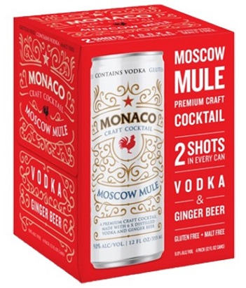 Monaco Moscow Mule 4Pk - NC ABC Commission