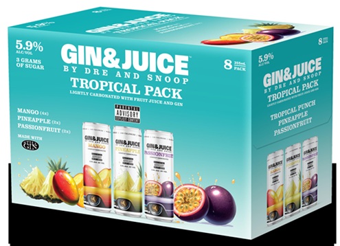 Gin & Juice by Dre & Snoop Tropical 8Pk - NC ABC Commission