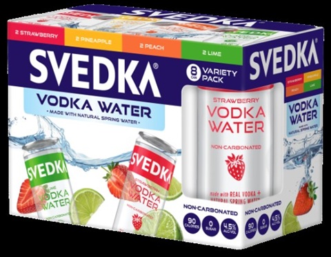 Svedka Water Variety 8Pk - NC ABC Commission