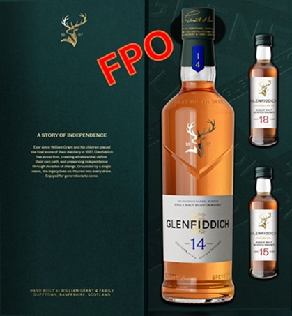 Glenfiddich 14Y w/ 15Y & 18Y 50ml VAP - NC ABC Commission