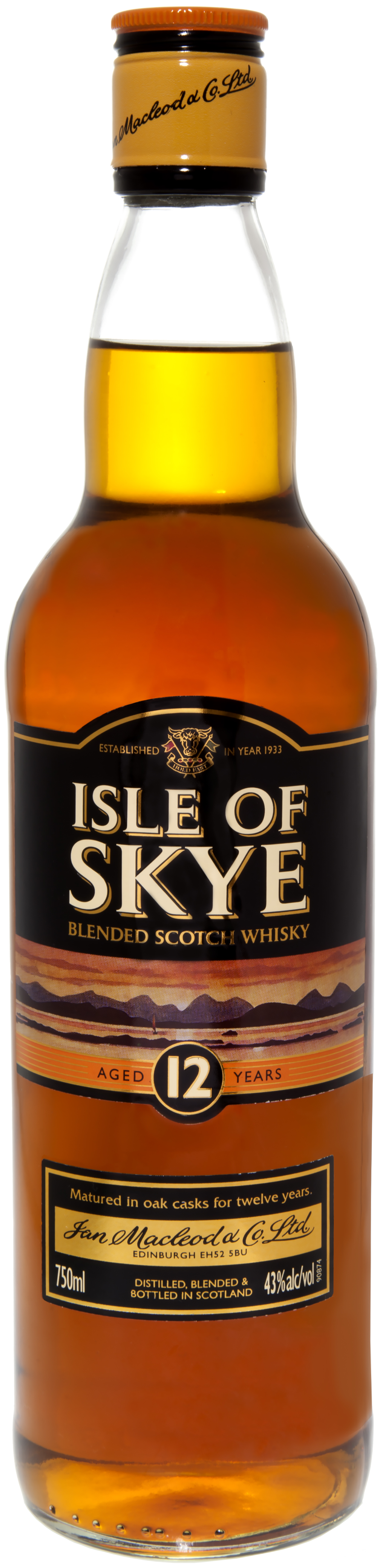 Isle of Skye 12Y - NC ABC Commission